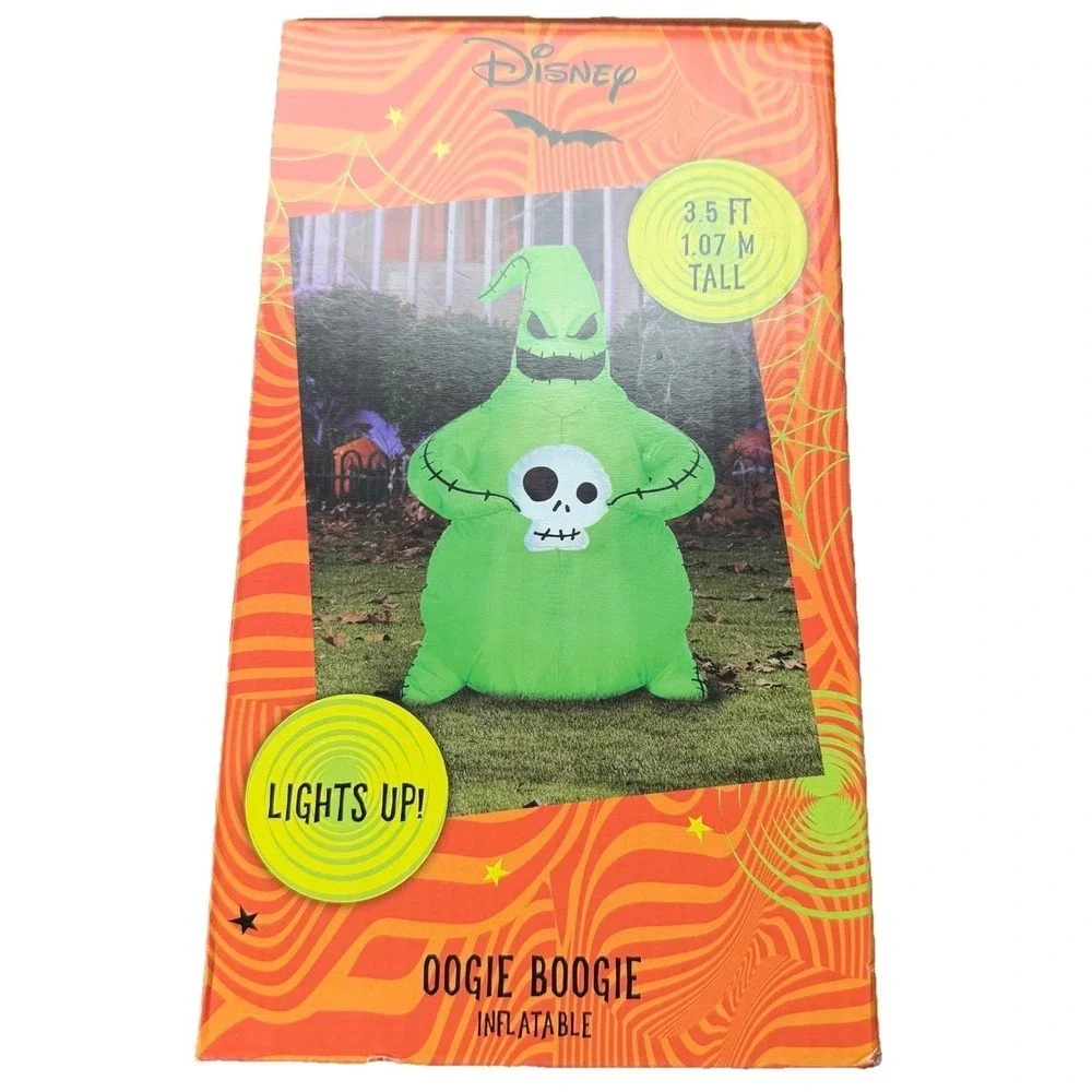 Disney Inflatable Oogie Boogie Nightmare Before Christmas Halloween 3.5ft NEW
